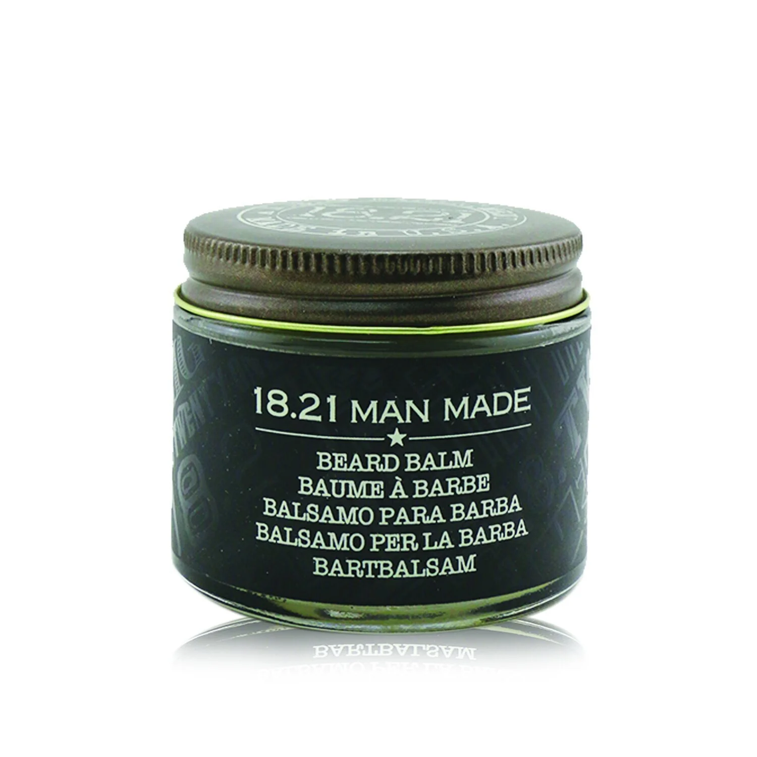18.21 Man Made Beard Balm - # Spiced Vanilla  56.7g/2oz - Olabens
