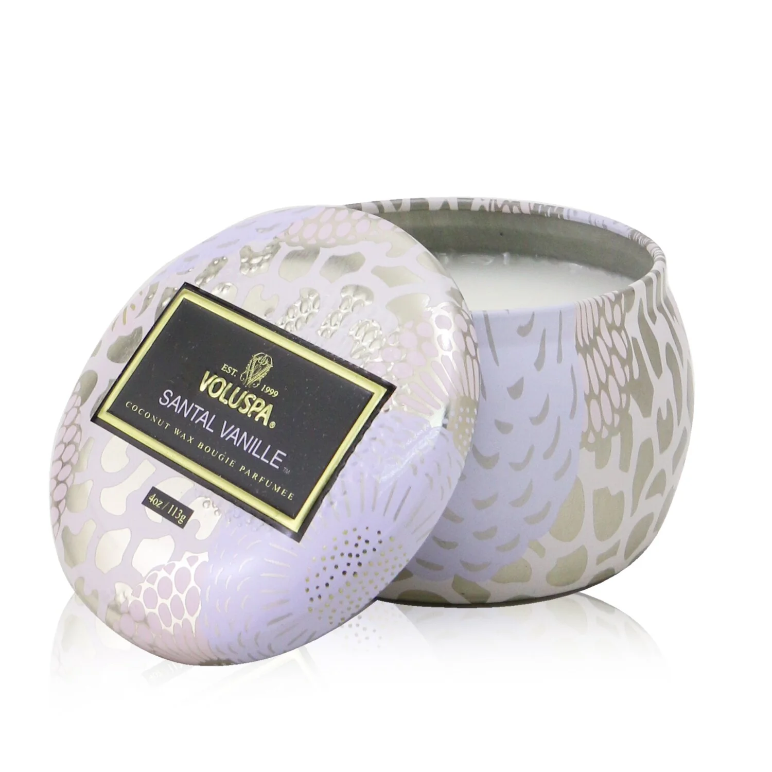 Voluspa Mini Tin Candle - Santal Vanille  113g/4oz - Olabens