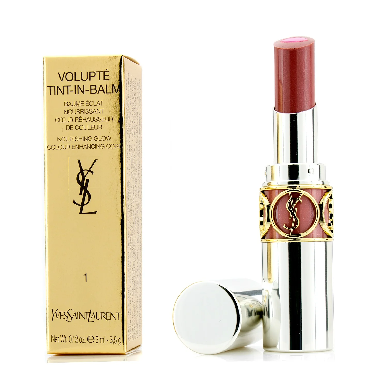 Yves Saint Laurent Volupte Tint In Balm - # 3 Call Me Rose  3.5g/0.12oz - Olabens