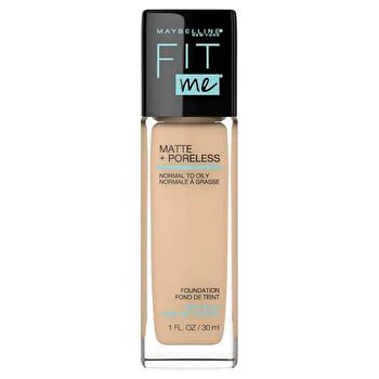 Maybelline Fit Me Matte & Poreless Mattifying Liquid Foundation - Nude Beige 125 - Olabens
