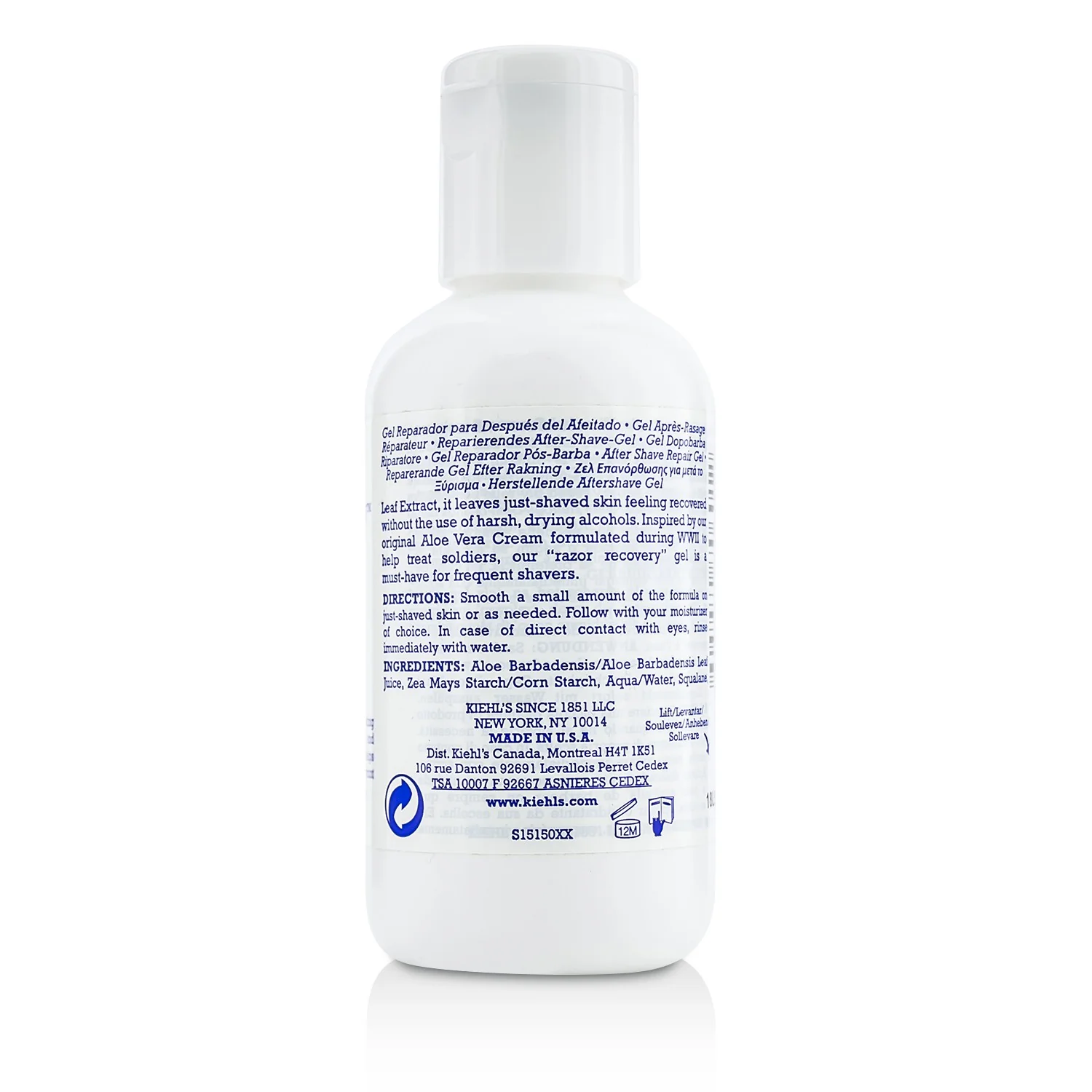 Kiehl's Shavers Post Shave Repair Gel  125ml/4.2oz - Olabens