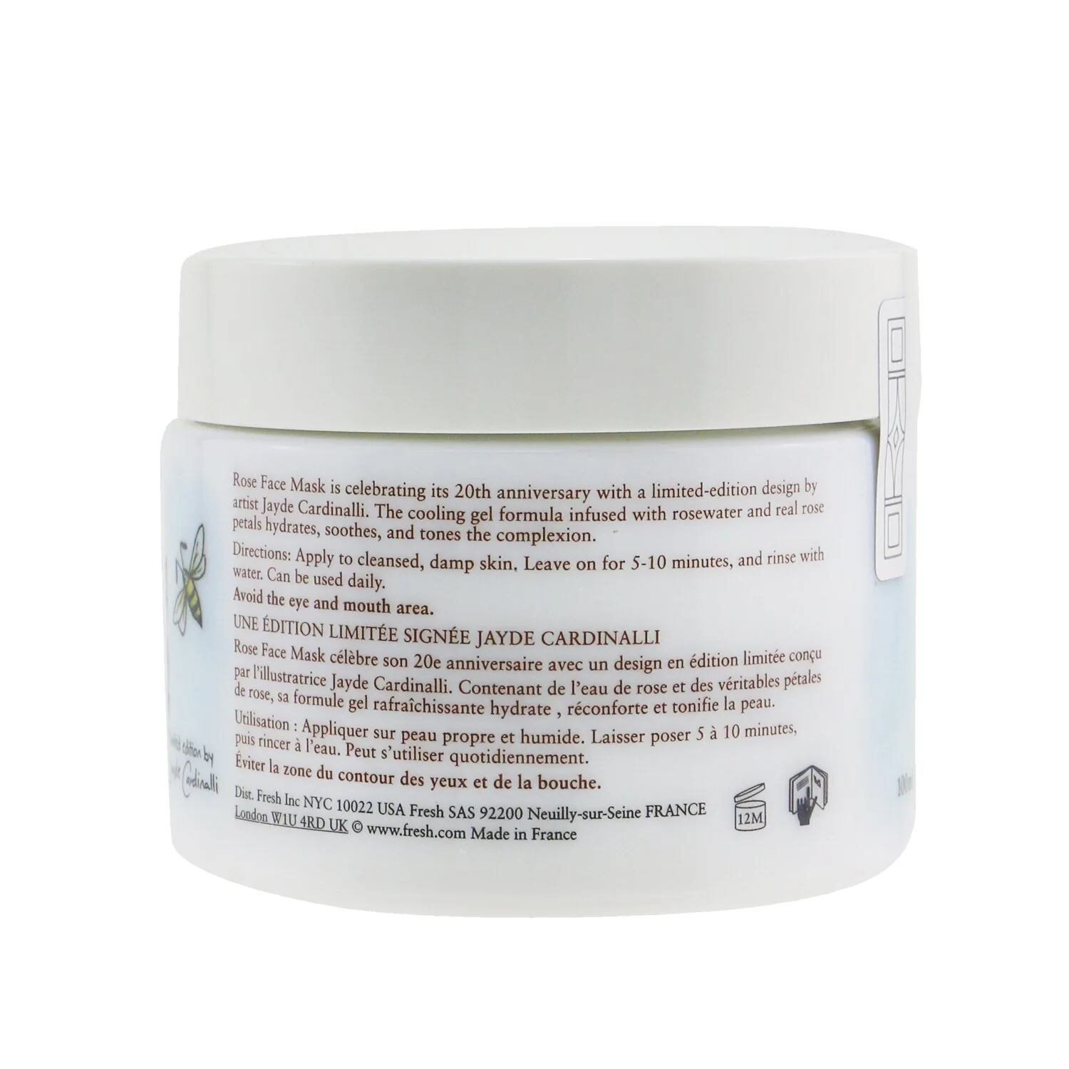 Fresh Rose Face Mask (Limited Edition)  100ml/3.3oz - Olabens