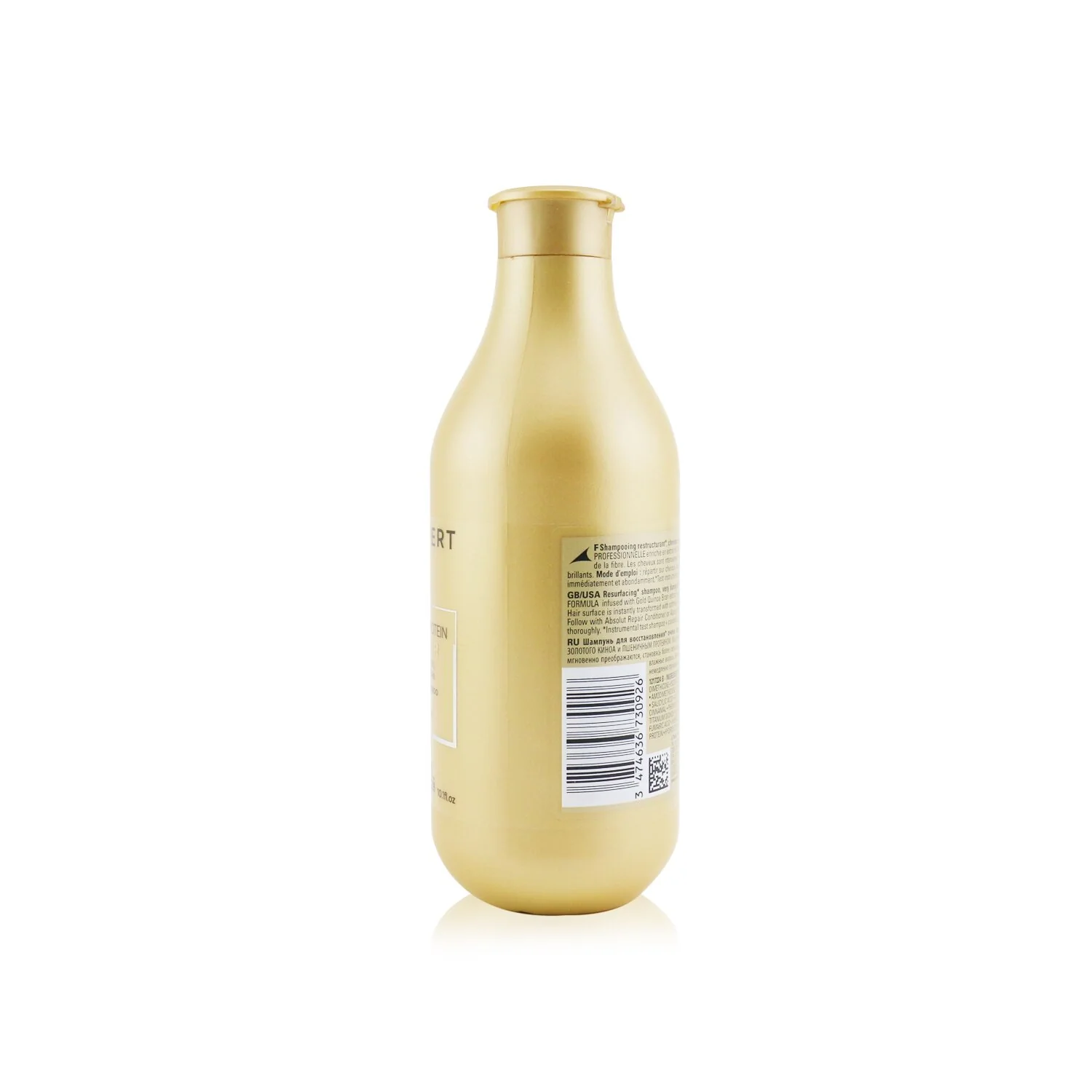 L'Oreal Professionnel Serie Expert - Absolut Repair Gold Quinoa + Protein Instant Resurfacing Shampoo  500ml/16.9oz - Olabens