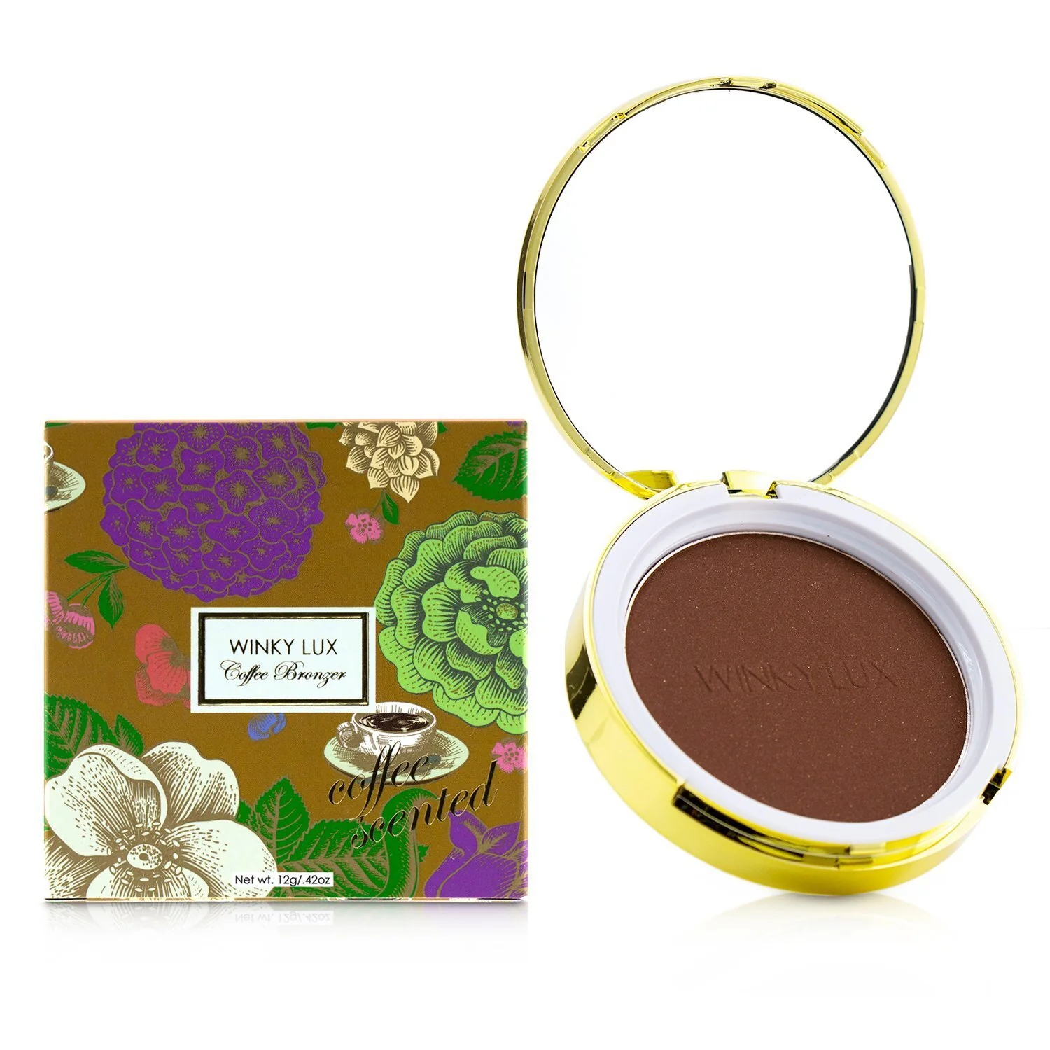Winky Lux Coffee Scented Bronzer - # Espresso  12g/0.42oz - Olabens