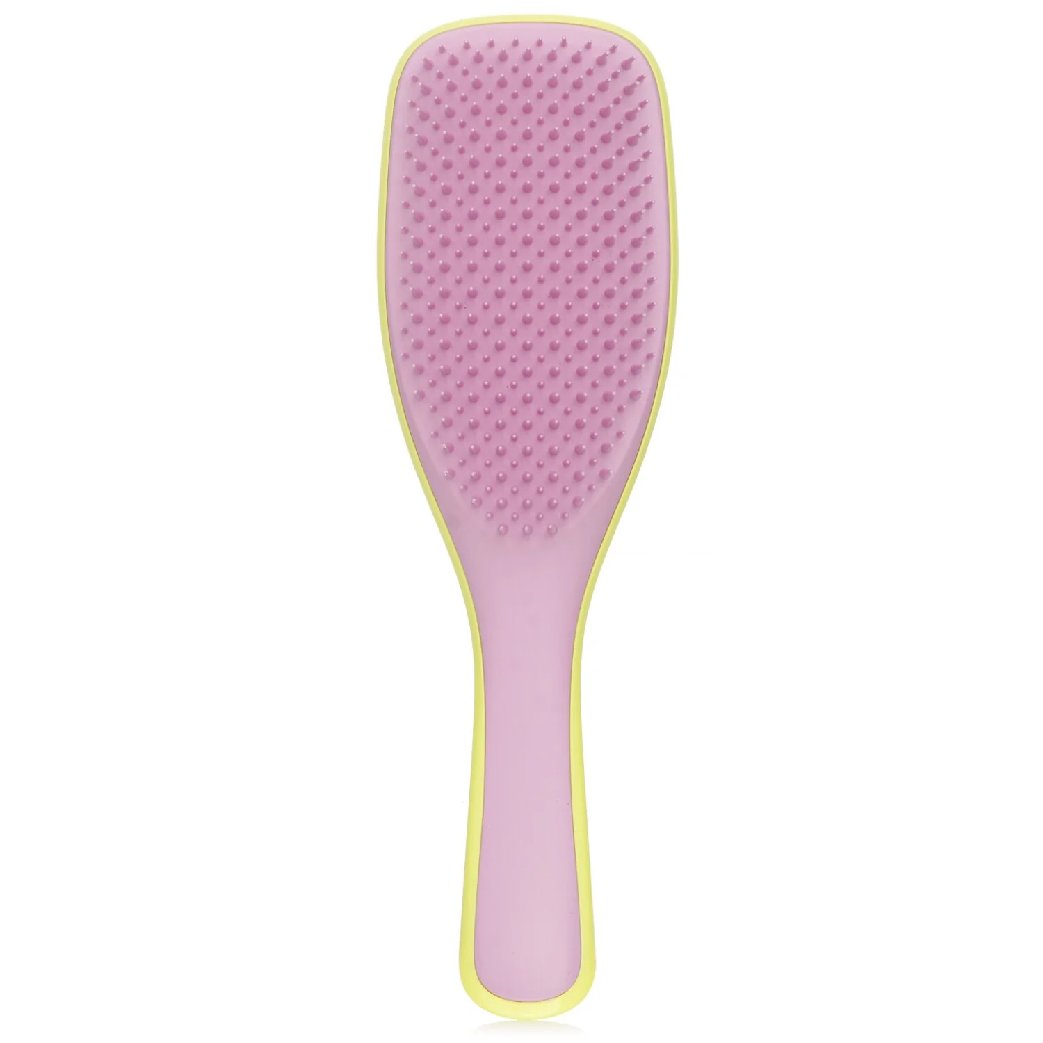 Tangle Teezer The Ultimate Detangler Handled Detangling Brush - # Hyper Yellow And Rosebud  1pc - Olabens