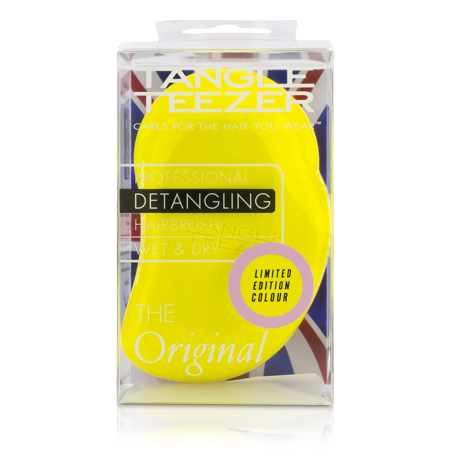 Tangle Teezer The Original Detangling Hair Brush - # Lemon Sherbet (For Wet & Dry Hair)  1pc - Olabens
