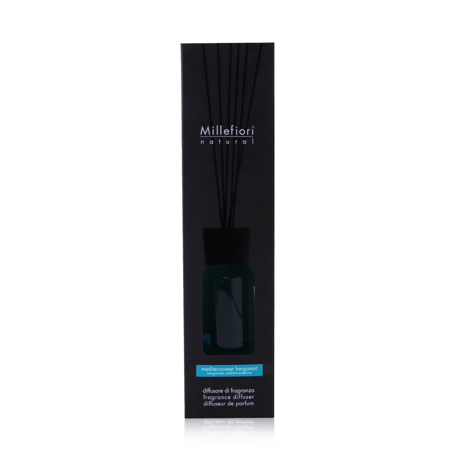 Millefiori Natural Fragrance Diffuser - Mediterranean Bergamot  250ml/8.45oz - Olabens