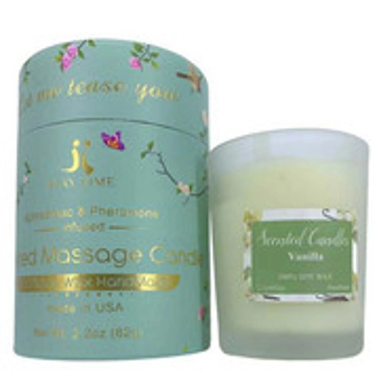 Playtime Massage Candle 62g - Vanilla  Fixed Size - Olabens
