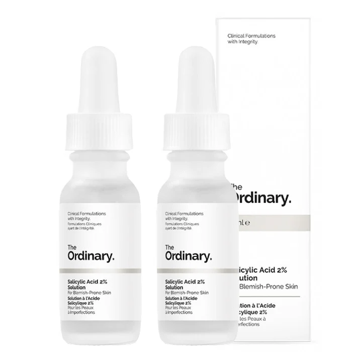 The Ordinary Salicylic Acid 2% Solution [Double Pack] 2 x 15ml - Olabens