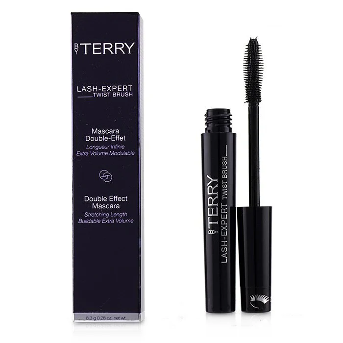 By Terry Lash Expert Twist Brush Double Effect Mascara - # 1 Master Black 8.3g/0.28oz - Olabens
