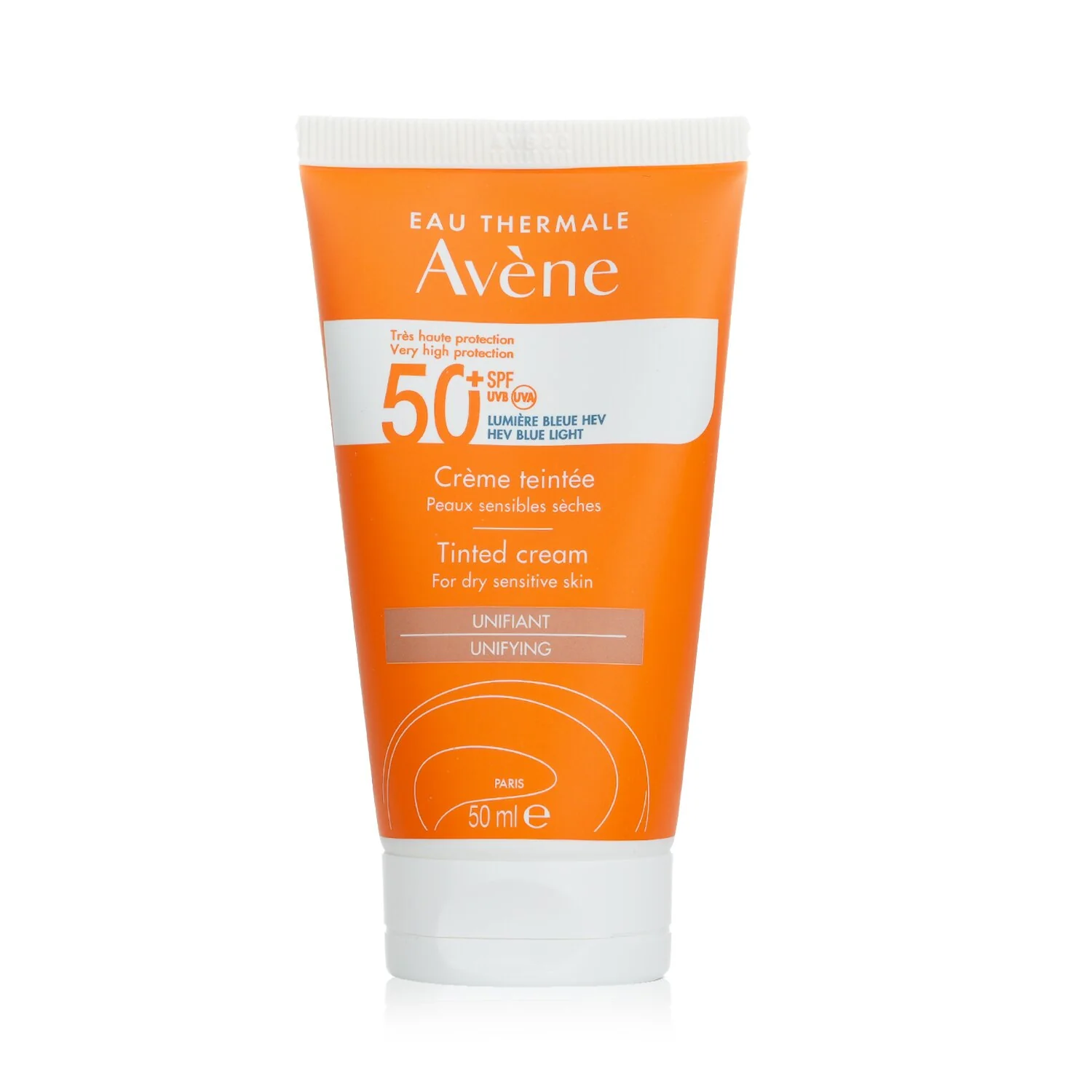 Avene Very High Protection Tinted Cream SPF50+ - For Dry Sensitive Skin  50ml/1.7oz - Olabens