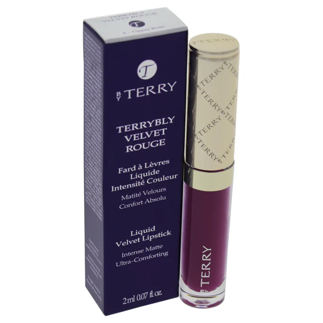 By Terry Terrybly Velvet Rouge Liquid Velvet Lipstick - # 6 Gypsy Rose by By Terry for Women - 0.07 oz Lipstick - Olabens