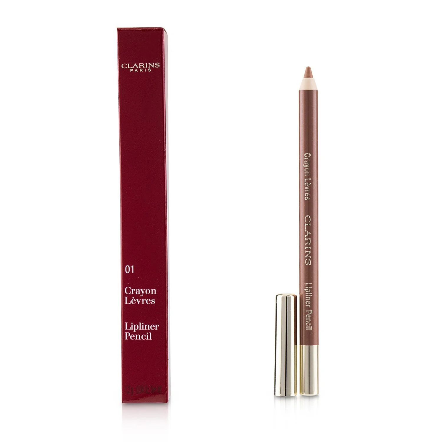 Clarins Lipliner Pencil - #02 Nude Beige  1.2g/0.04oz - Olabens