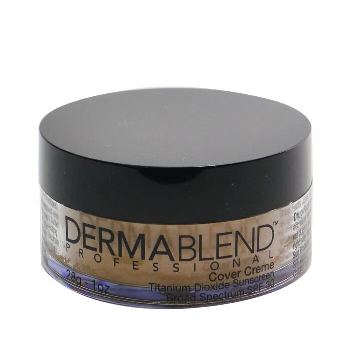 Dermablend Cover Creme Broad Spectrum SPF 30 (High Color Coverage) - Cafe Brown 28g/1oz - Olabens