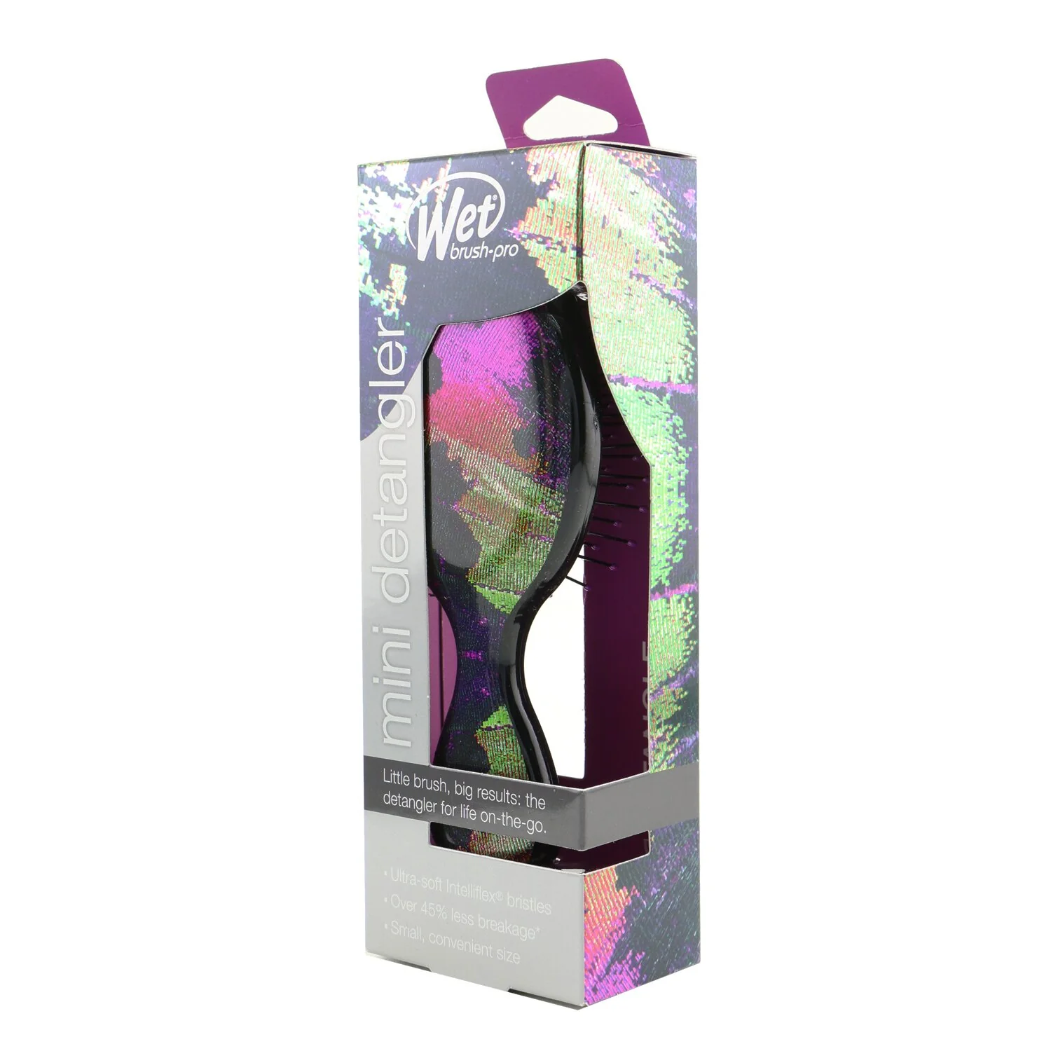 Wet Brush Pro Mini Detangler Metamorphosis - # Painted Lady  1pc - Olabens