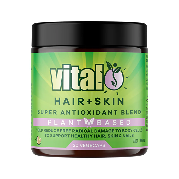 Martin & Pleasance Vital Plant Based Hair + Skin (Super Antioxidant Blend) 30vc - Olabens