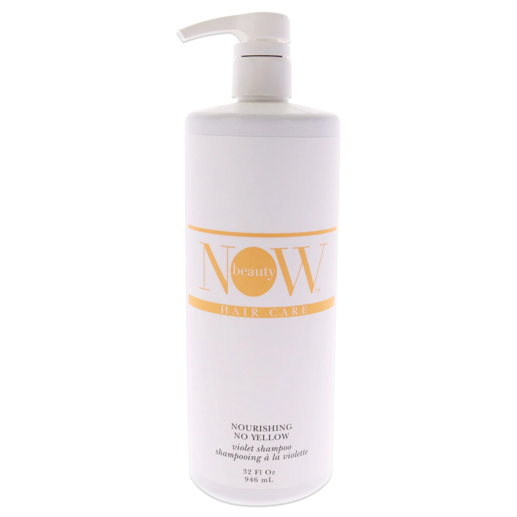 Nourishing No Yellow Shampoo by NOW Beauty for Unisex - 32 oz Shampoo - Olabens