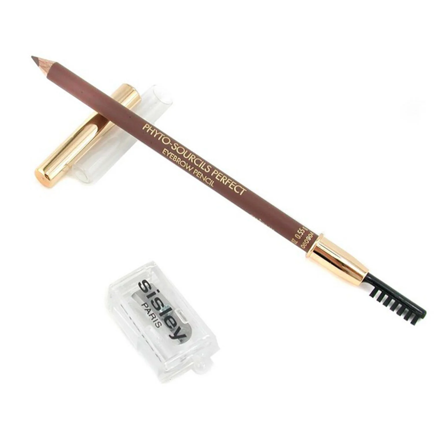 Sisley Phyto Sourcils Perfect Eyebrow Pencil (With Brush & Sharpener) - No. 02 Chatain  0.55g/0.019oz - Olabens
