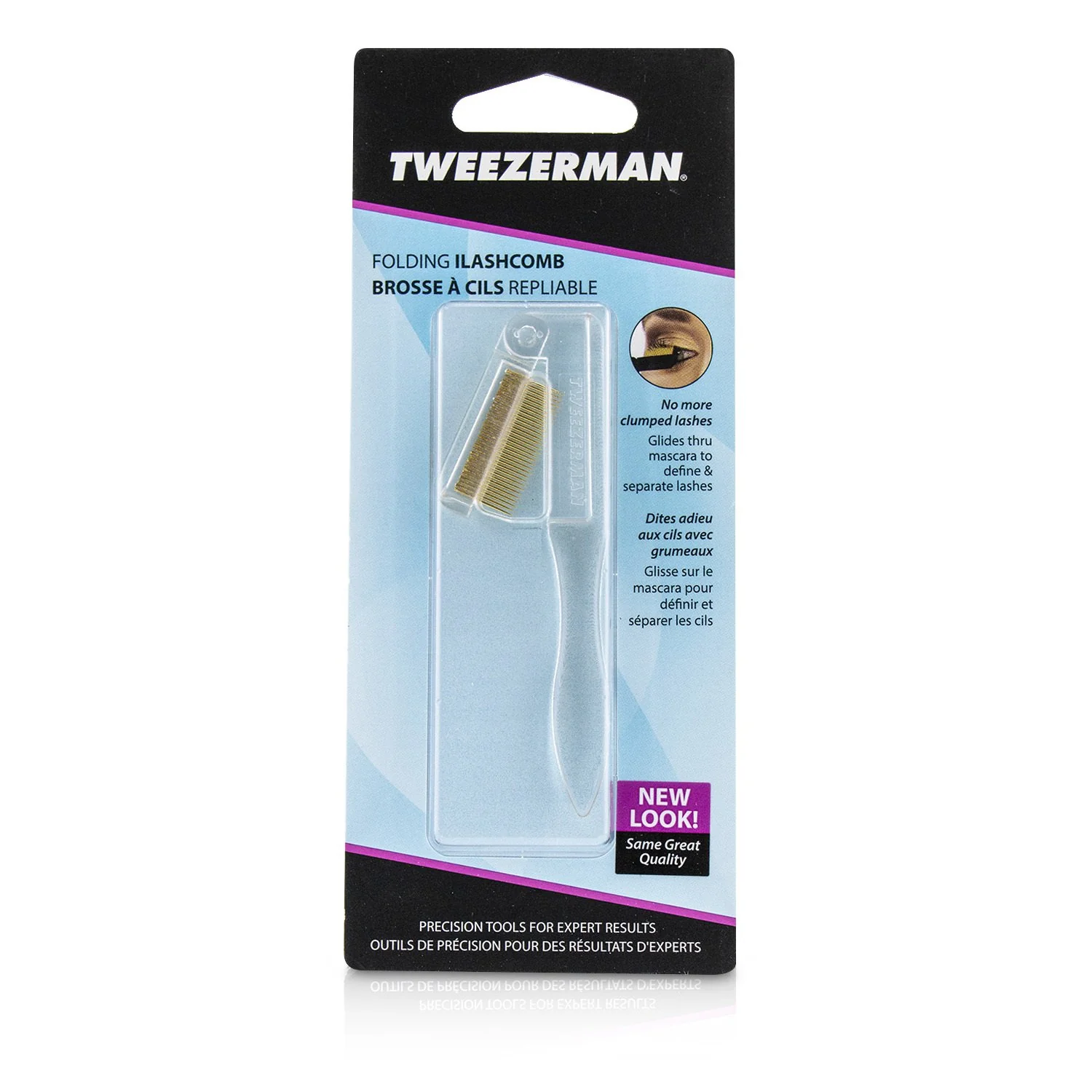 Tweezerman Folding Ilashcomb - Olabens
