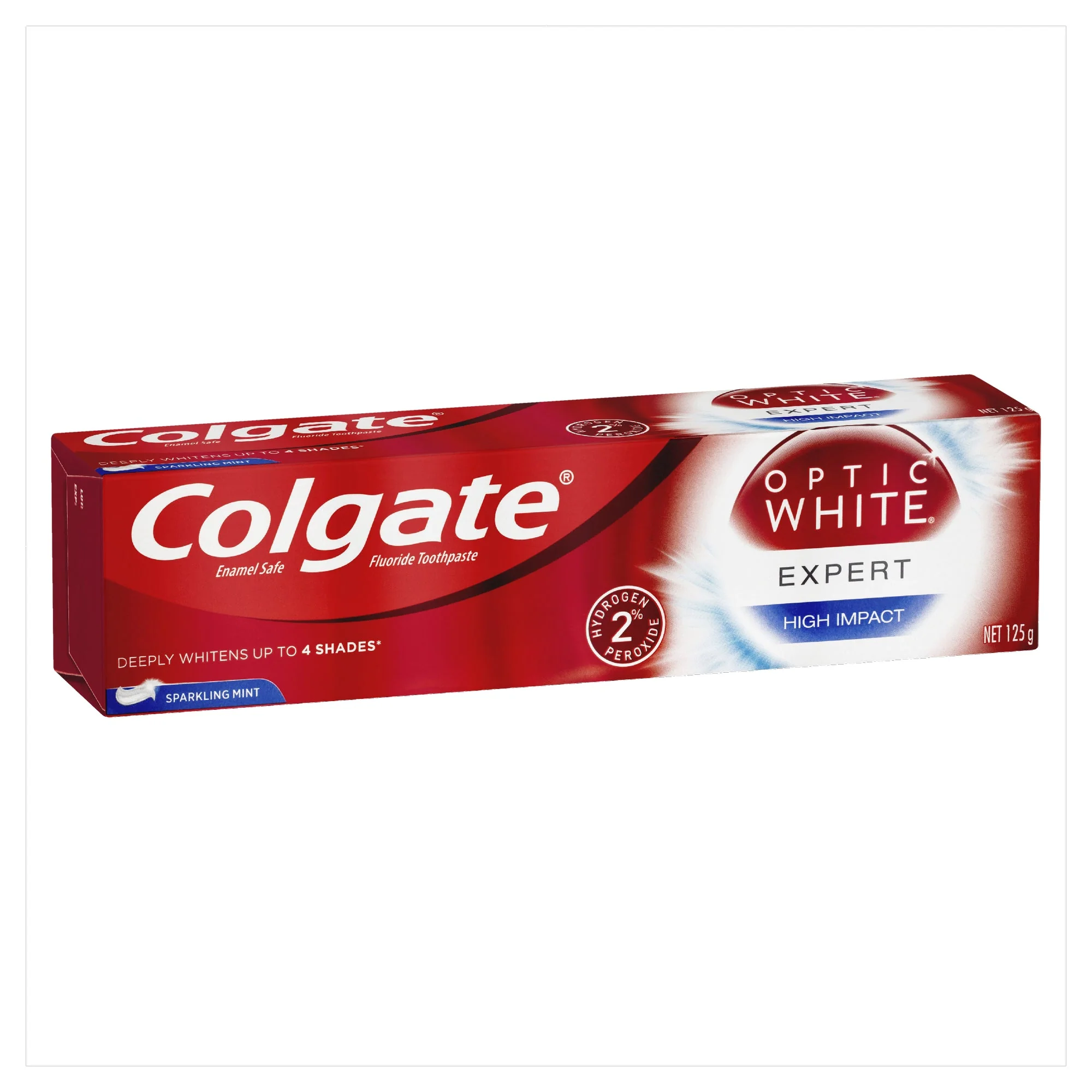 Colgate Toothpaste Optic White High Impact 125g - Olabens