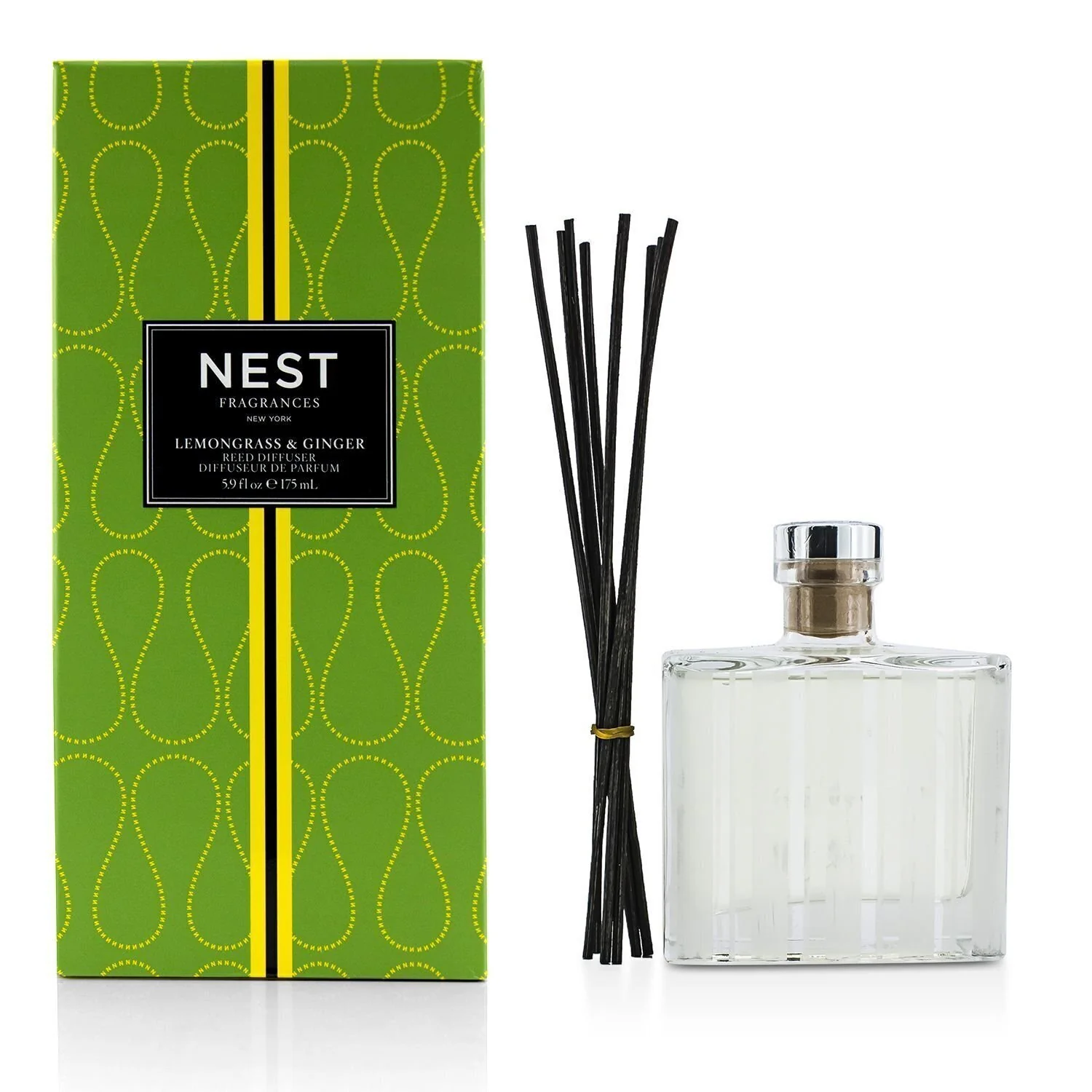 Nest Reed Diffuser - Lemongrass & Ginger  175ml/5.9oz - Olabens