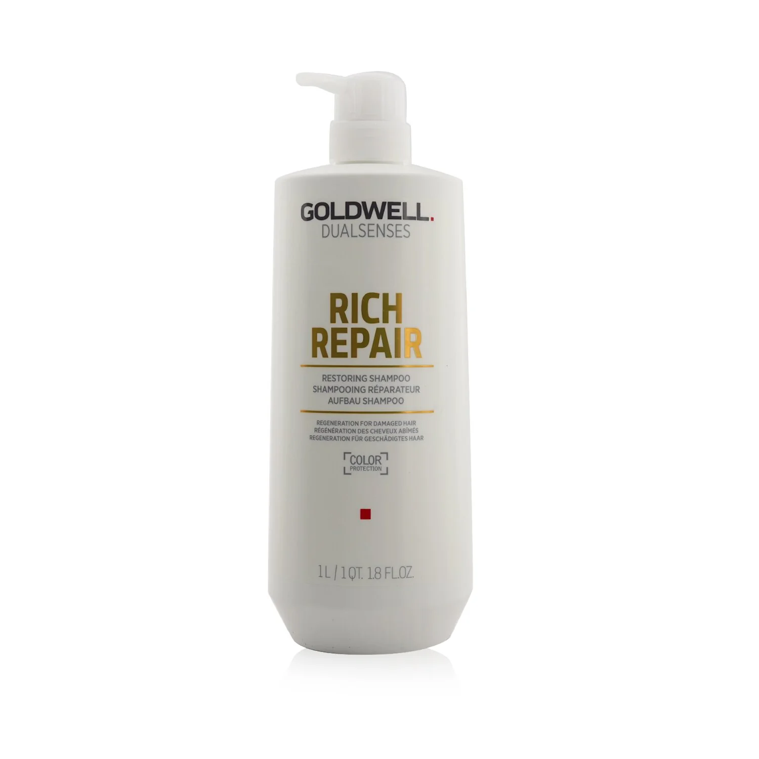 Goldwell Dual Senses Rich Repair Restoring Shampoo (Regeneration For Damaged Hair)  1000ml/33.8oz - Olabens