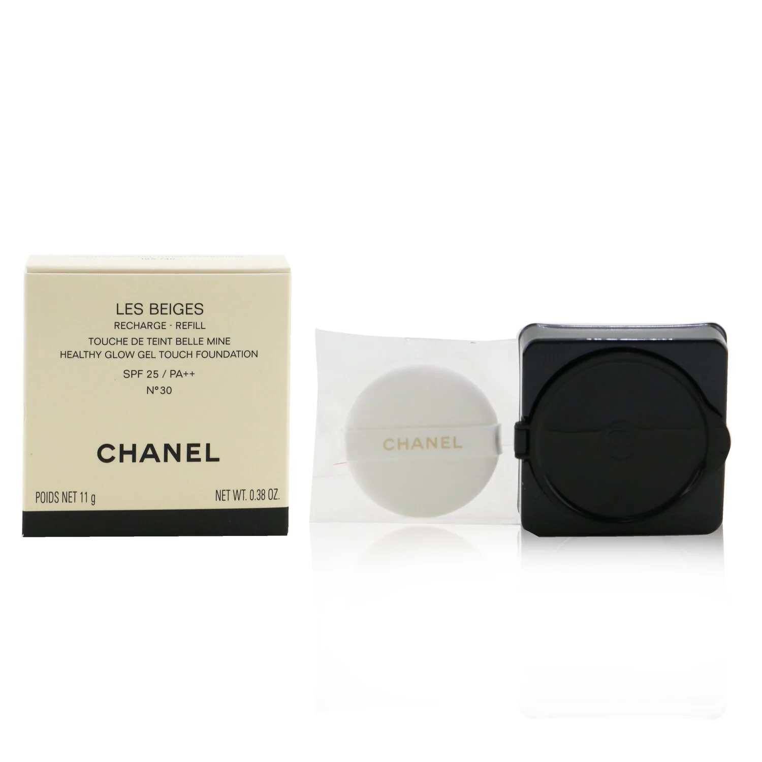 Chanel Les Beiges Healthy Glow Gel Touch Foundation SPF 25 Refill - # N30  11g/0.38oz - Olabens