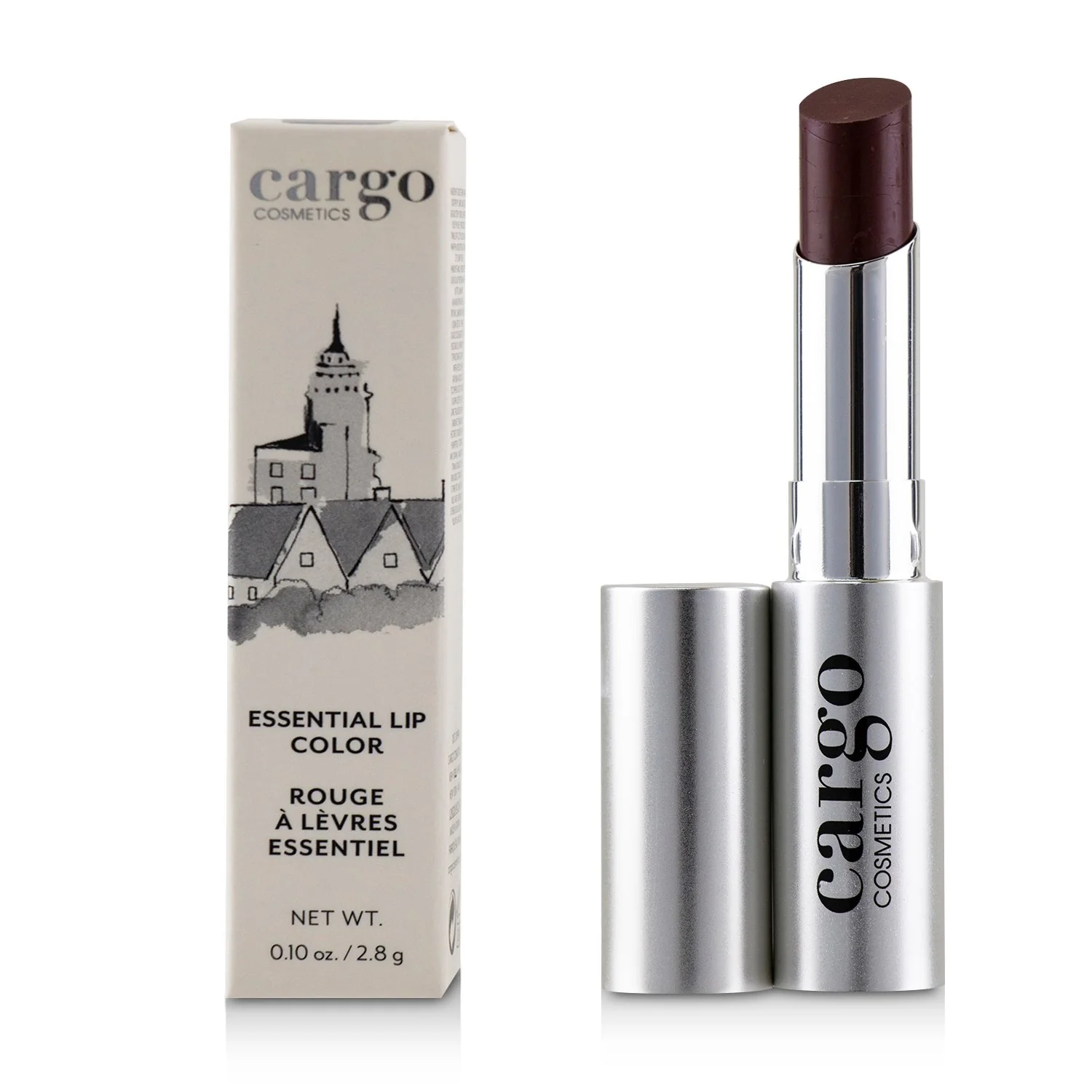 Cargo Essential Lip Color - # Bordeaux (Deep Wine)  2.8g/0.01oz - Olabens