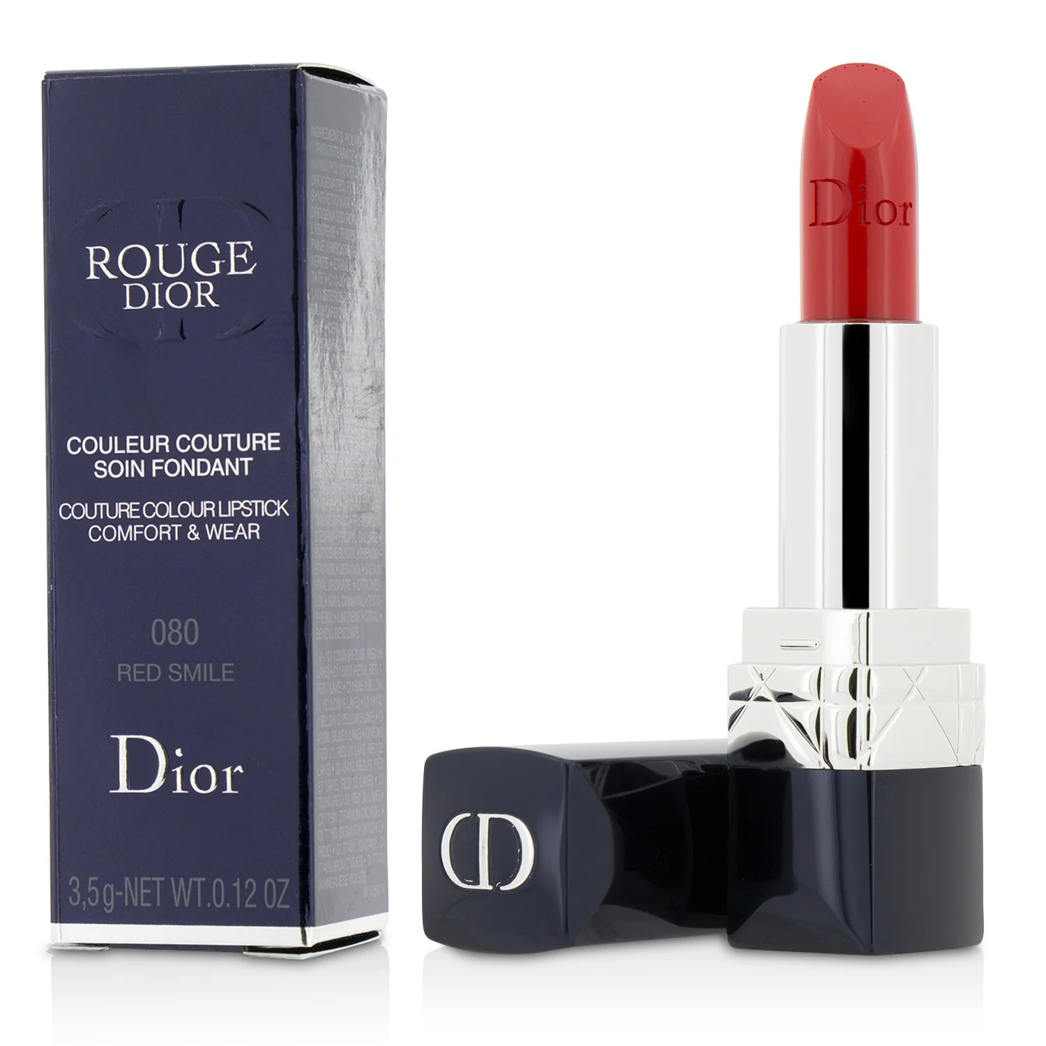 Christian Dior Rouge Dior Couture Colour Comfort & Wear Lipstick - # 999 Metallic  3.5g/0.12oz - Olabens