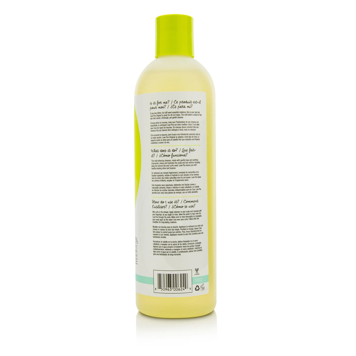 DevaCurl Low-Poo Original (Mild Lather Cleanser - For Curly Hair)  355ml/12oz - Olabens
