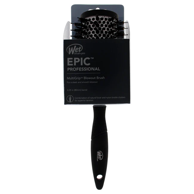 Wet Brush Pro Epic MultiGrip Blowout Brush - Medium by Wet Brush for Unisex - 2 Inch Hair Brush - Olabens