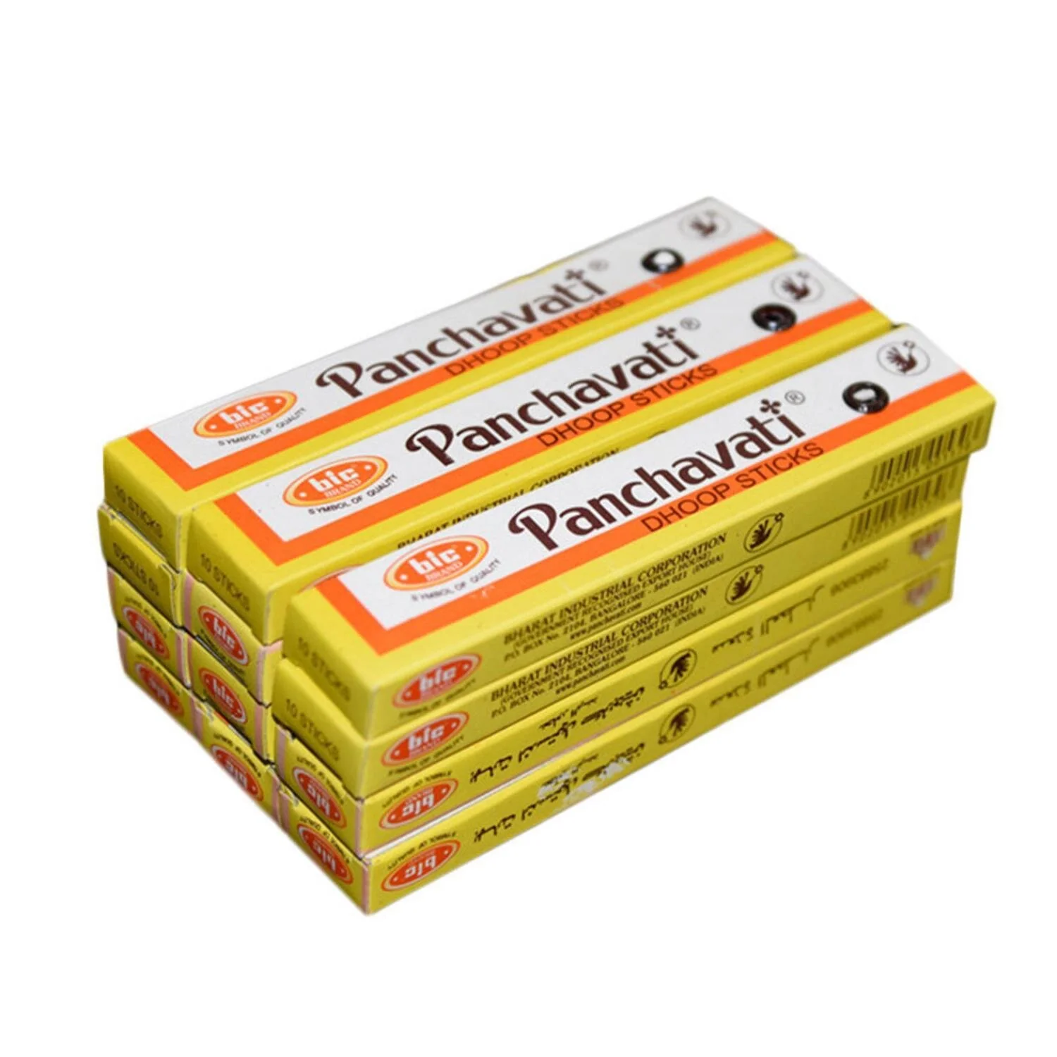 Cada Pine Sandalwood PANCHAVATI International Incense-Long Dhoop Stick -12 Boxes  12 boxes set - Olabens