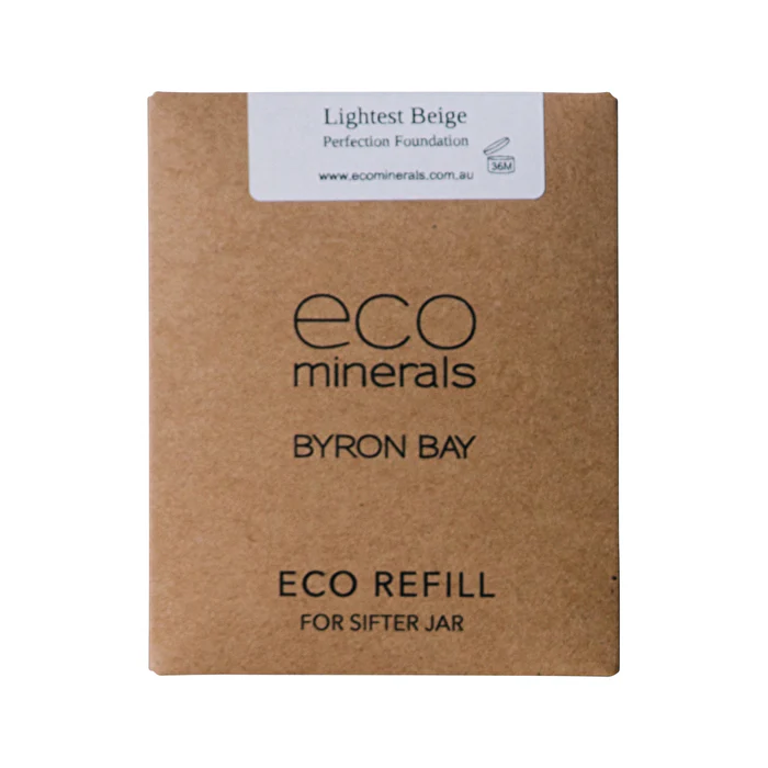Eco Minerals Mineral Foundation Perfection (Dewy) Lightest Beige Refill 5g - Olabens