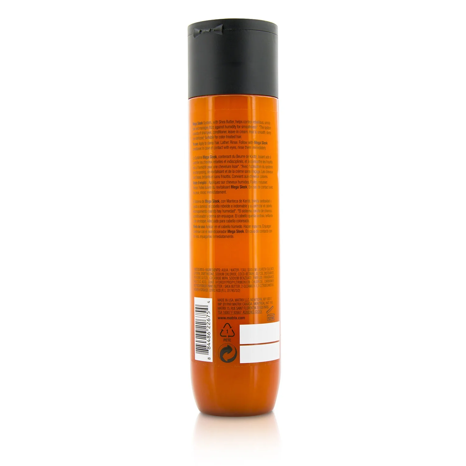 Matrix Total Results Mega Sleek Shea Butter Shampoo (For Smoothness)  300ml/10.1oz - Olabens