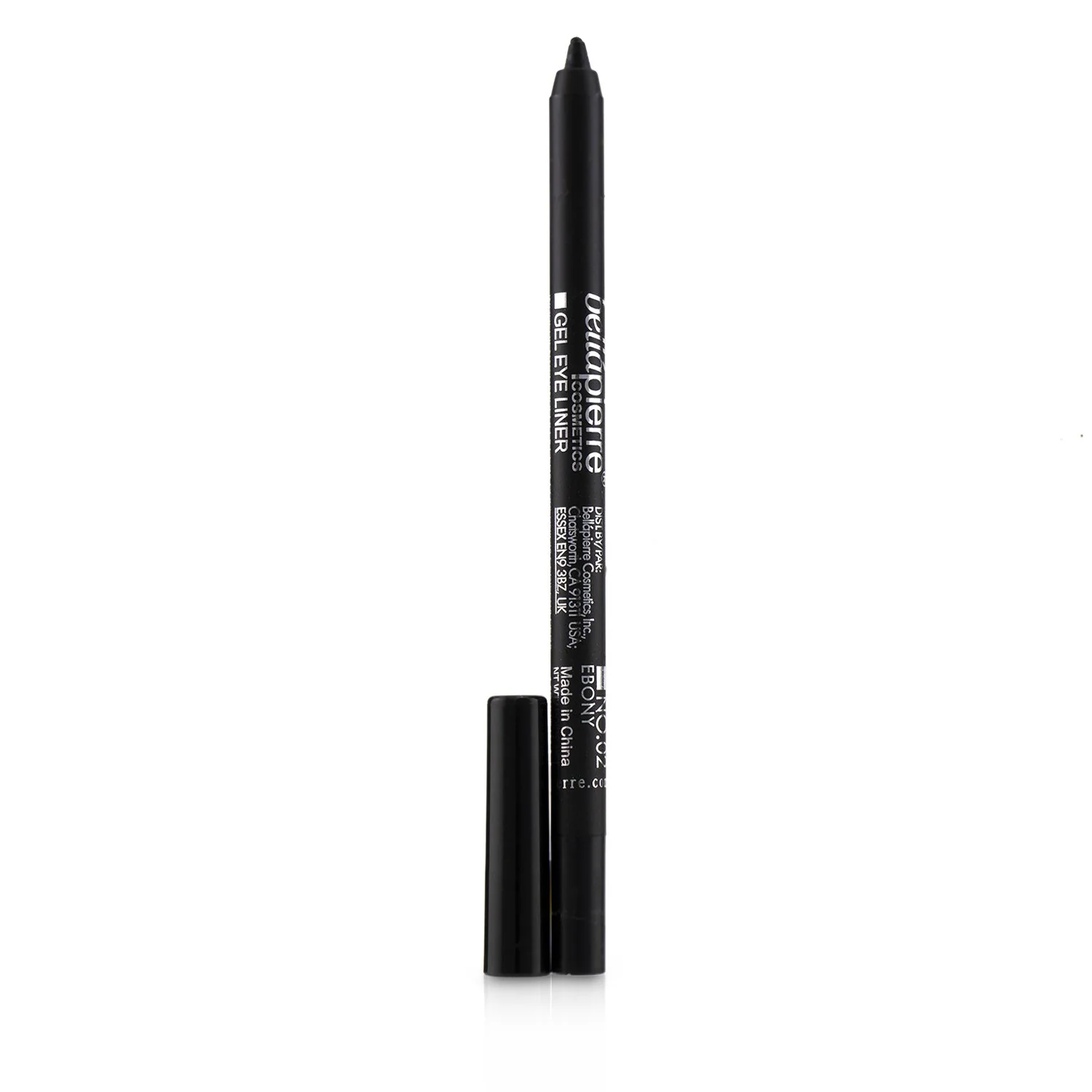Bellapierre Cosmetics Gel Eye Liner - # Ebony  1.8g/0.06oz - Olabens