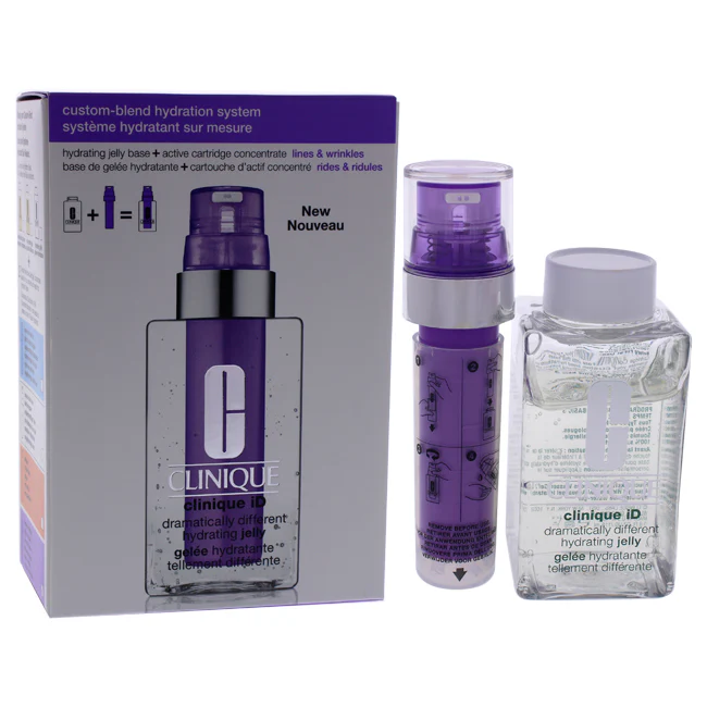 Clinique ID Dramatically Different Hydrating Jelly + Active Cartridge Concentrate - Lines and Wrinkles by Clinique for Women - 4.2 oz Moisturizer - Olabens
