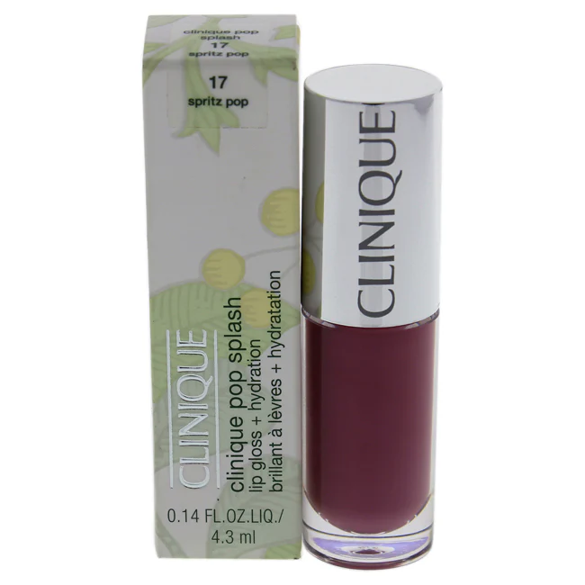 Clinique Pop Splash - 17 Spritz Pop by Clinique for Women - 0.14 oz Lip Gloss - Olabens