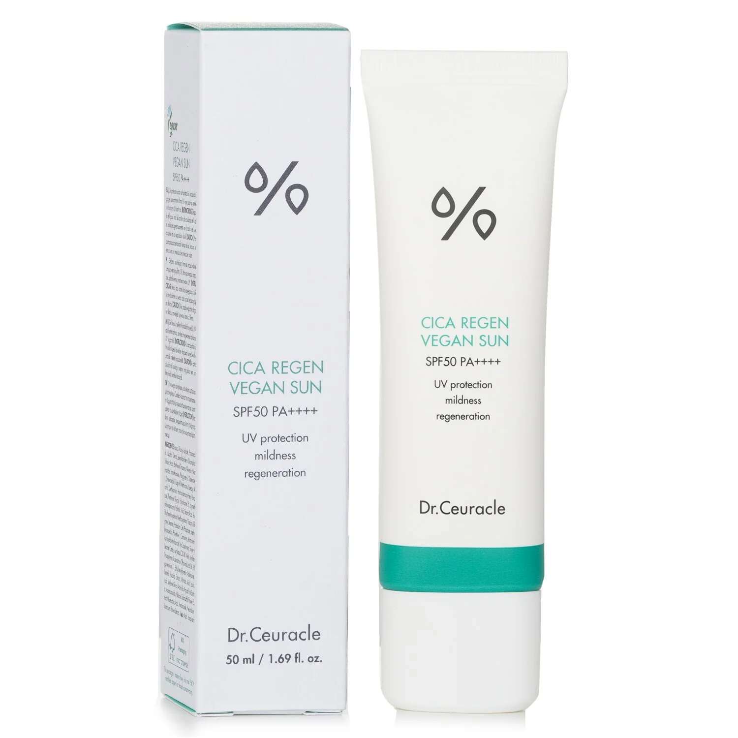 Dr.Ceuracle Cica Regen Vegan Sun SPF 50  50ml/1.69oz - Olabens