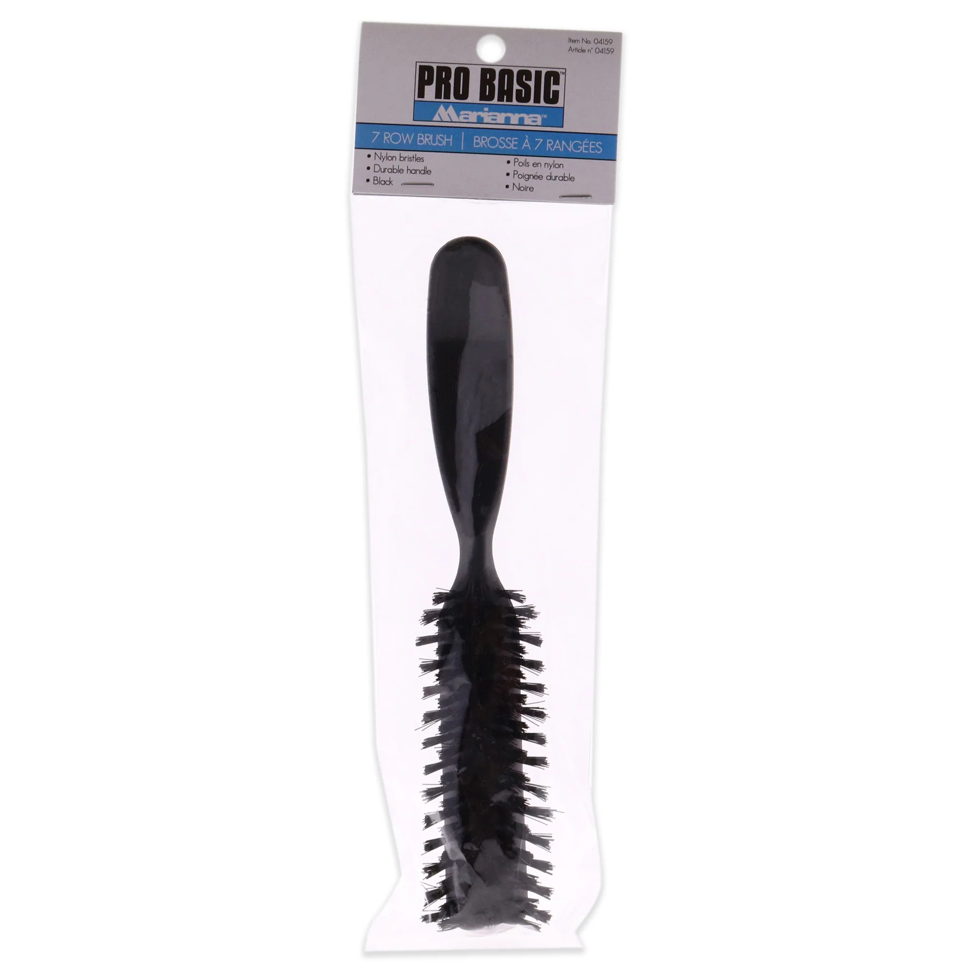 Pro Basic 7 Row Brush by Marianna for Unisex - 1 Pc Hair Brush - Olabens