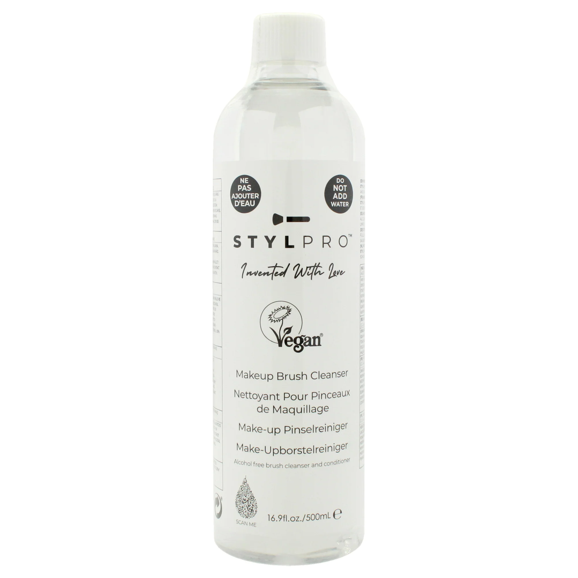 Stylpro Makeup Brush Cleanser by Stylideas for Women - 16.9 oz Cleanser - Olabens