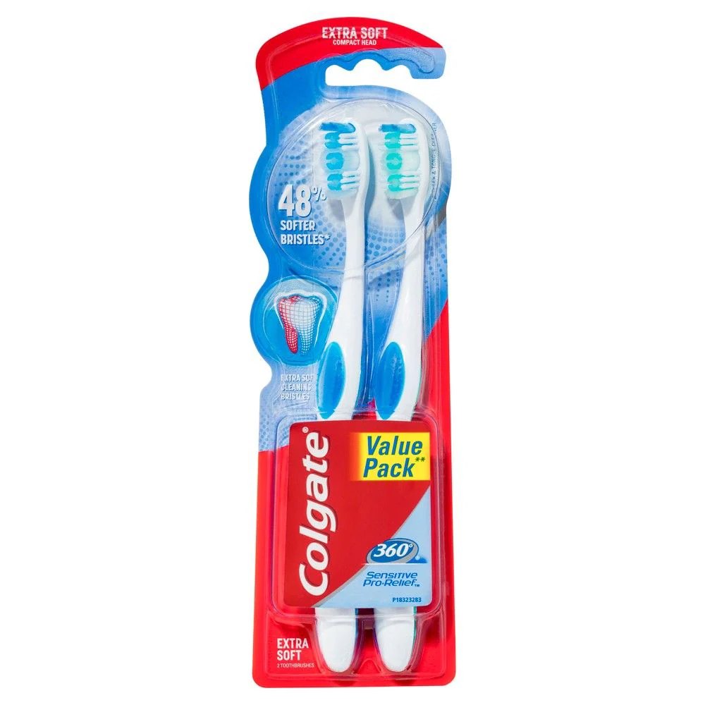Colgate Toothbrush 360 Sensitive 2 Pack - Olabens