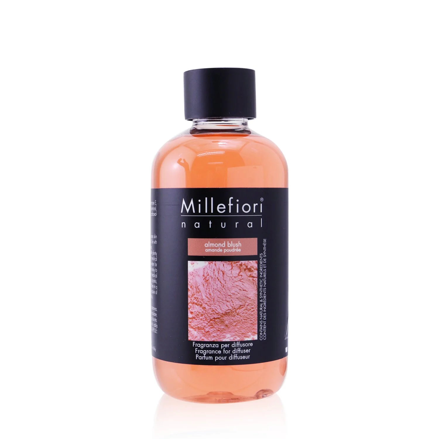Millefiori Natural Fragrance Diffuser Refill - Almond Blush  250ml/8.45oz - Olabens