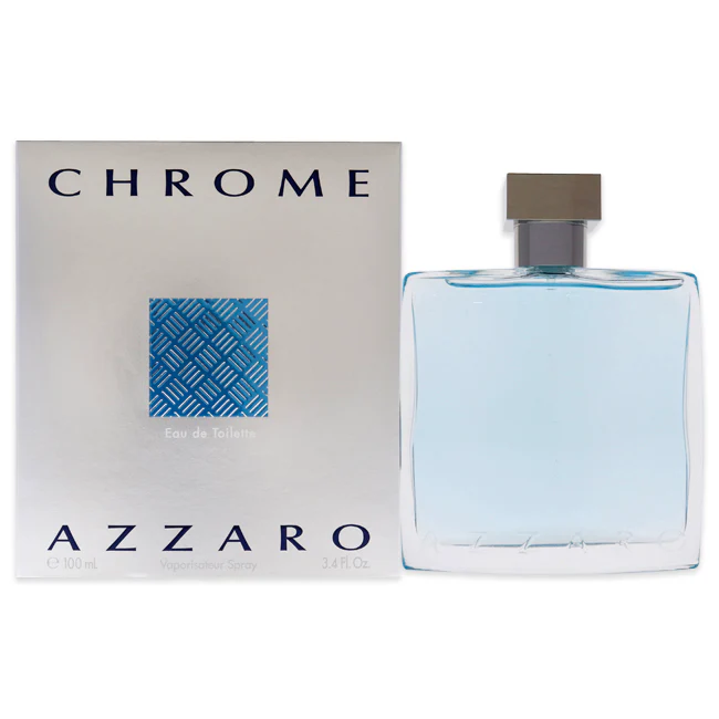 Azzaro Chrome by Azzaro for Men - 3.4 oz EDT Spray - Olabens