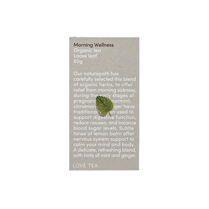 Love Tea Organic Morning Wellness Tea Loose Leaf 50g - Olabens