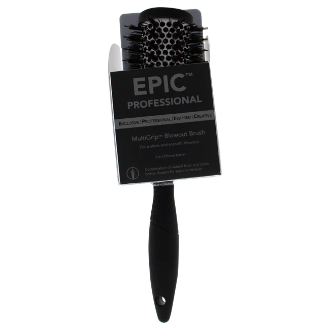 Wet Brush Pro Epic MultiGrip Blowout Brush - Medium by Wet Brush for Unisex - 2 Inch Hair Brush - Olabens