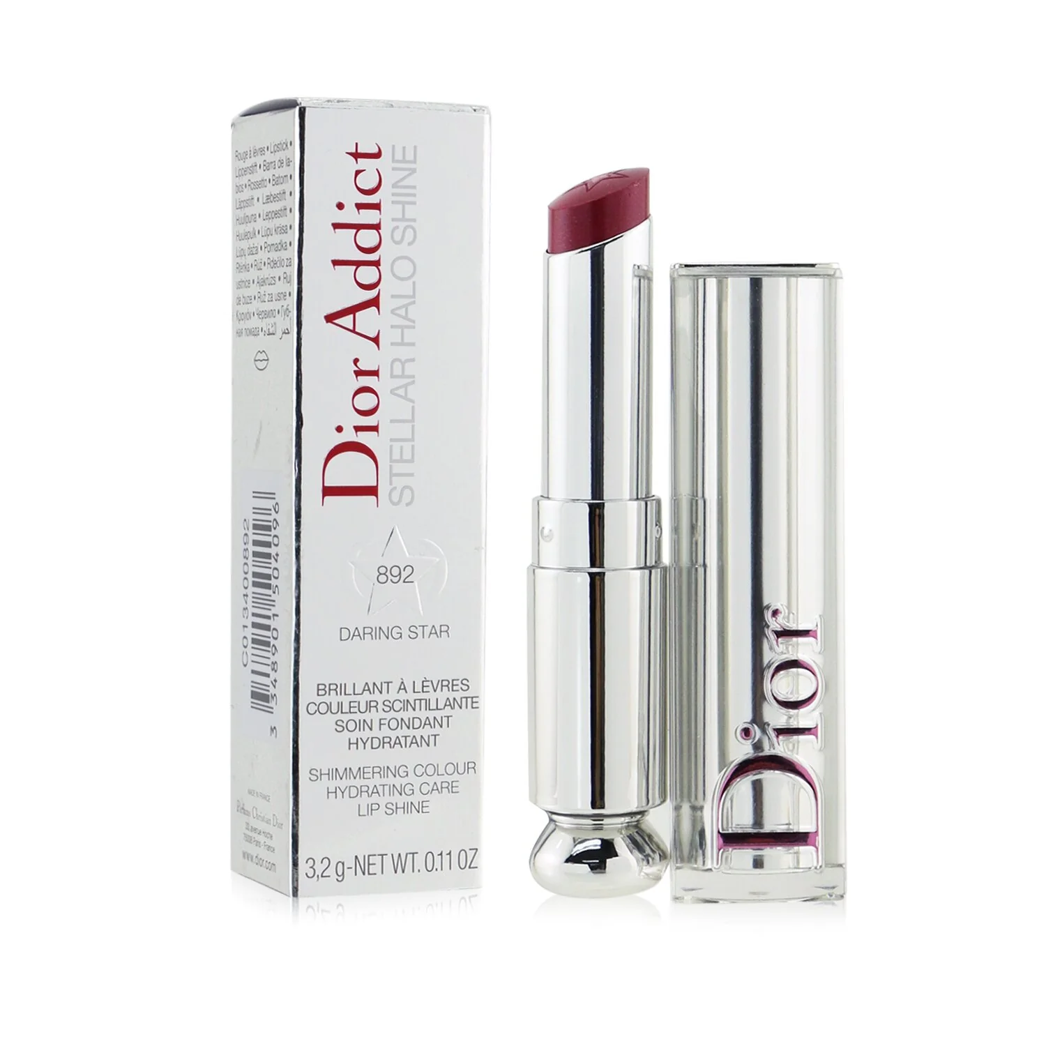 Christian Dior Dior Addict Stellar Halo Shine Lipstick - # 767 Miss Star  3.2g/0.11oz - Olabens