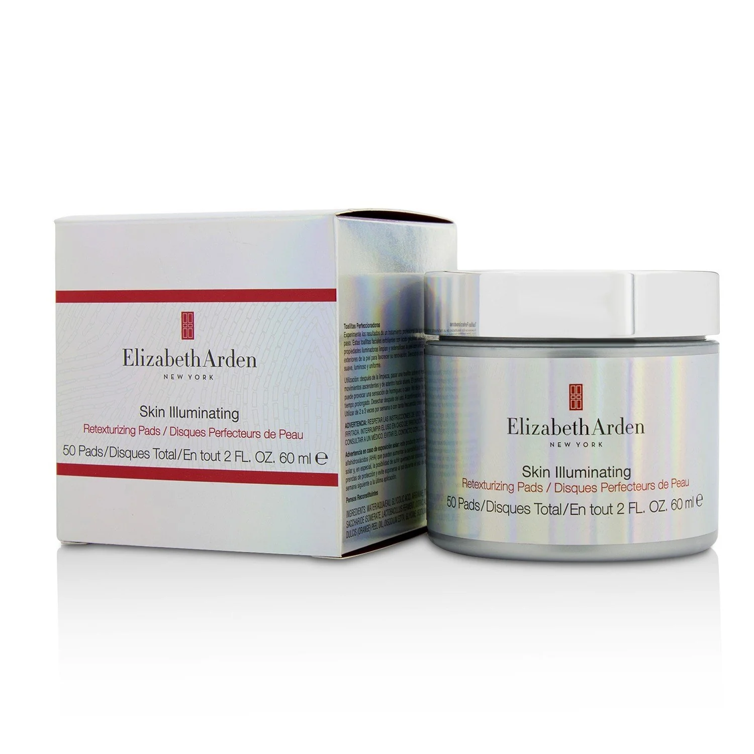 Elizabeth Arden Skin Illuminating Retexturizing Pads  50pads - Olabens