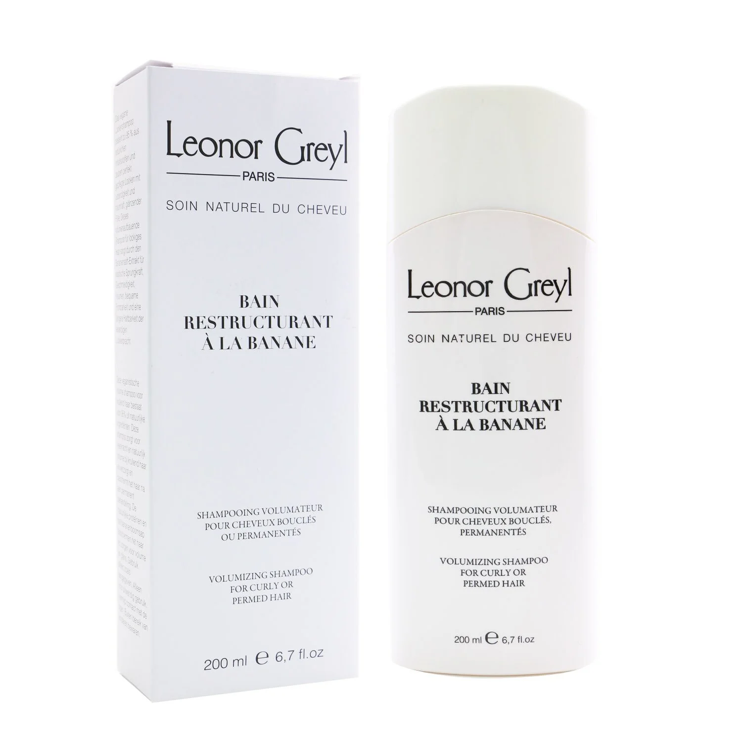 Leonor Greyl Bain Restructurant A La Banane Volumizing Shampoo For Curly Or Permed Hair  200ml/6.7oz - Olabens