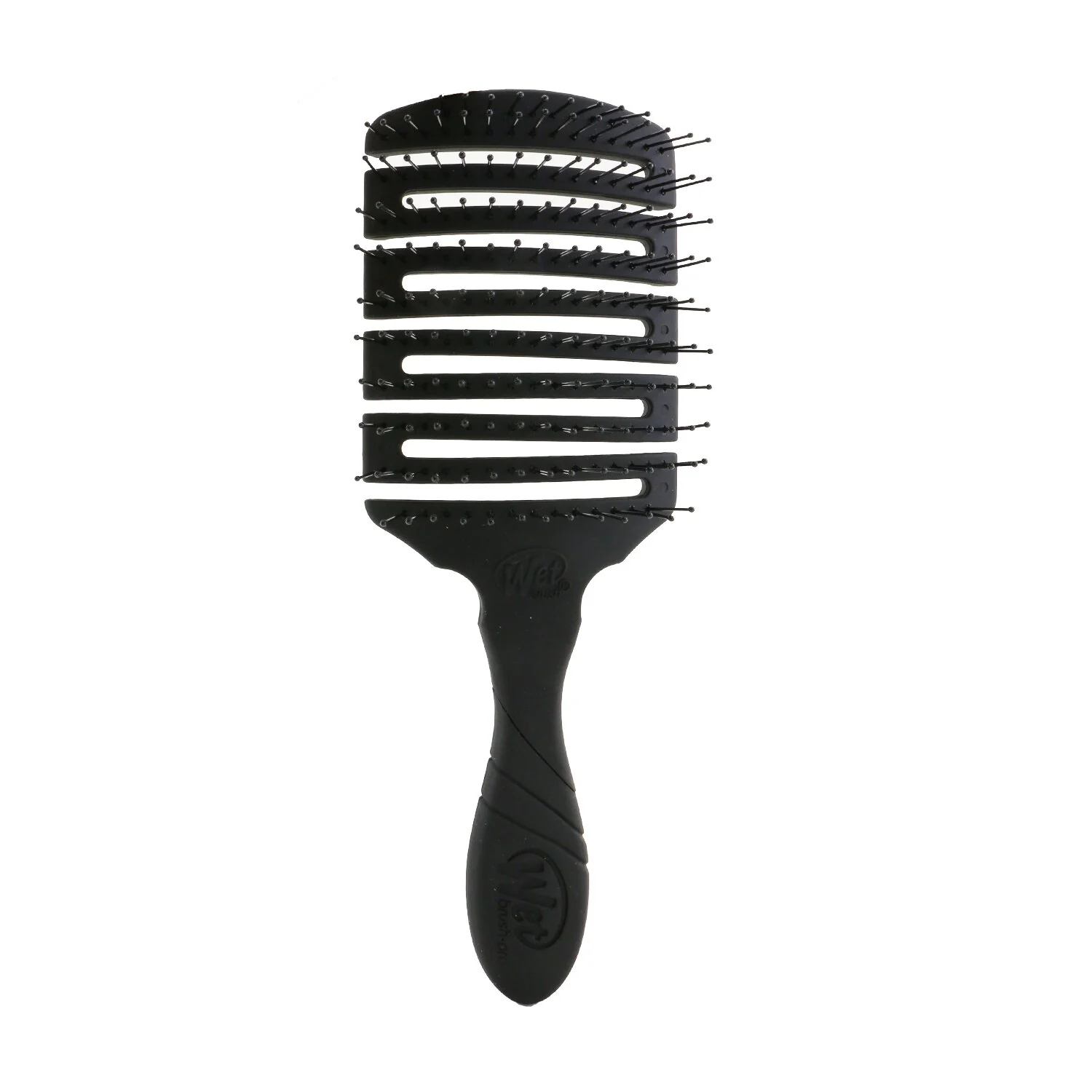 Wet Brush Pro Flex Dry Paddle - # Black  1pc - Olabens
