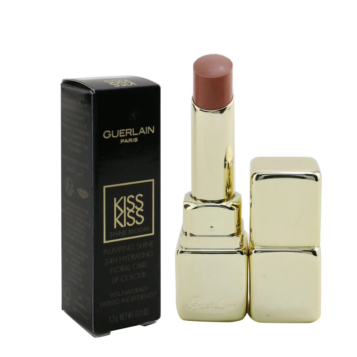Guerlain KissKiss Shine Bloom Lip Colour - # 109 Lily Caress  3.2g/0.11oz - Olabens
